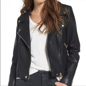 Blank NYC Faux Leather Jacket S